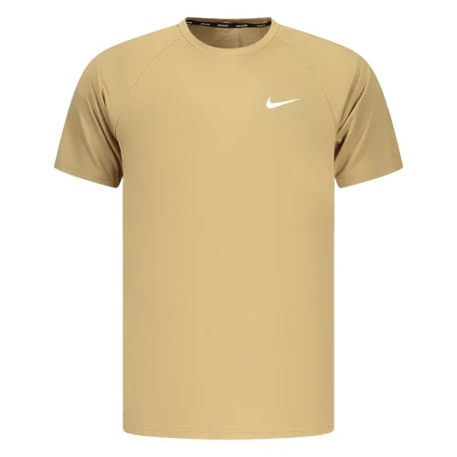 Koszulka męska Nike z krótkim rękawem w kolorze złotym