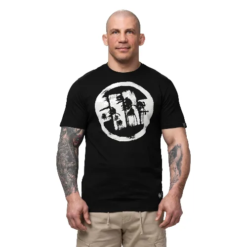 Koszulka męska Pitbull Logo Palms