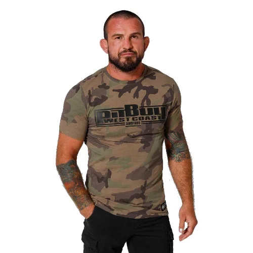 Koszulka męska Pitbull Slim Fit Classic Boxing