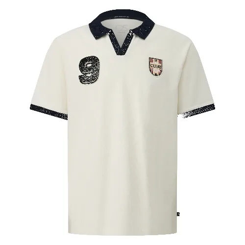 Koszulka polo Relaxed Fit z artystycznym nadrukiem