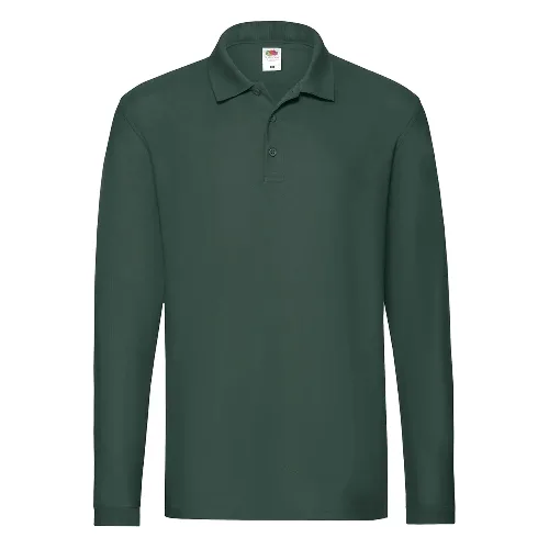 Koszulka polo z długim rękawem Fruit of the Loom Premium