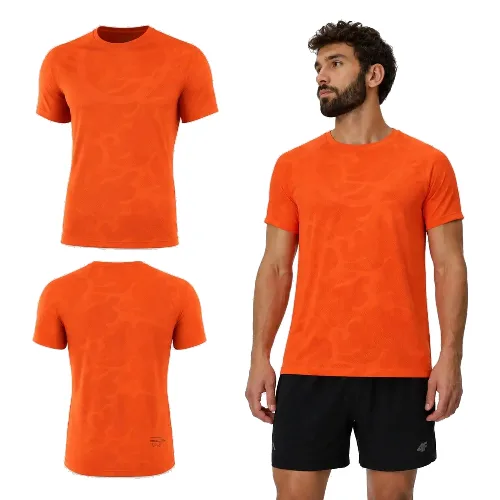 KOSZULKA ROWEROWA 4F T-SHIRT MĘSKI NA ROWER SZYBKOSCHNĄCY