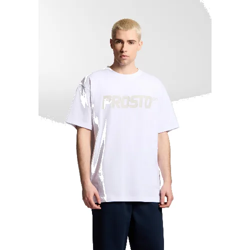 Koszulka sportowa męska Prosto Big log t-shirt z krótkim rękawem