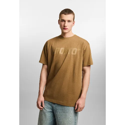 Koszulka sportowa męska Prosto Big log t-shirt z krótkim rękawem
