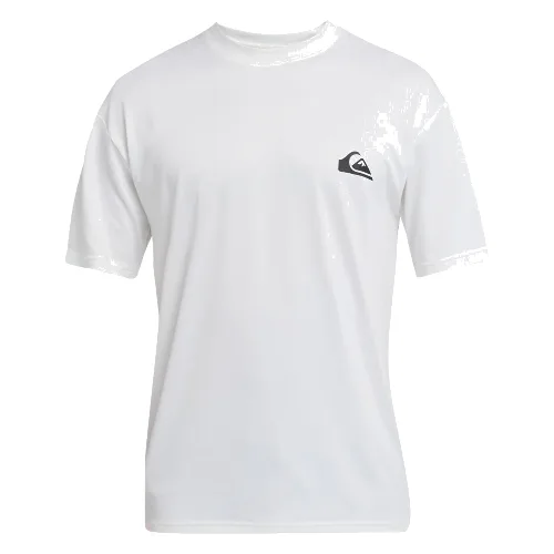 Koszulka surf UPF 50 z krótkim rękawem dla Mężczyzn EVERYDAY SURF Biały