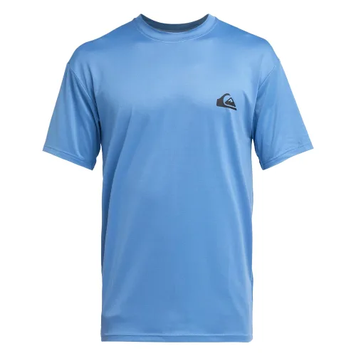 Koszulka surf UPF 50 z krótkim rękawem dla Mężczyzn EVERYDAY SURF Niebieski