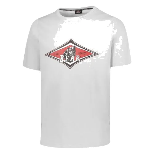 Koszulka T-shirt Bear Big Logo biała