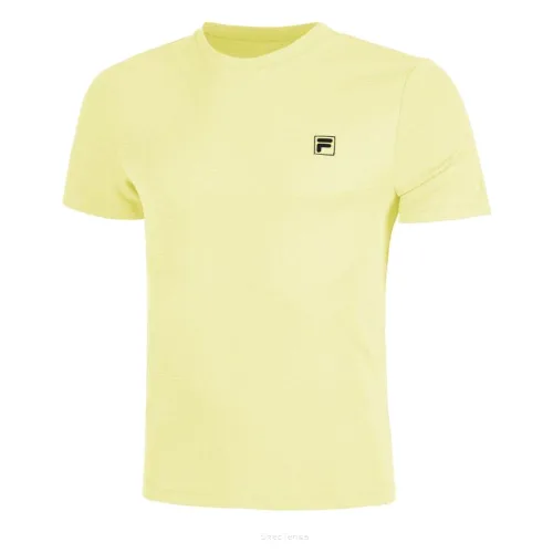 Koszulka tenisowa Fila T-shirt Tristan żółta L