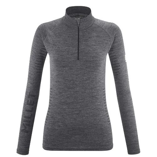 Koszulka termoaktywna damska MILLET Drynamic Warm 1/2 Zip W merino