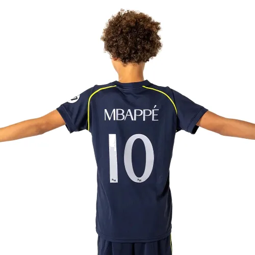 Koszulka wyjazdowa Kylian Mbappé Real Madrid dla dzieci