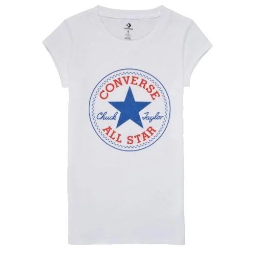 Koszulka z krótkim rękawem Męska Converse Timeless Biały