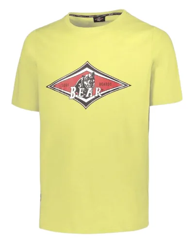 Koszulka z misiem i dużym logo w kolorze selera zielonego