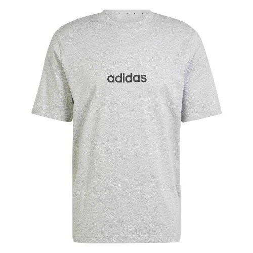 Koszulka z prostego dżerseju adidas Essentials Linear