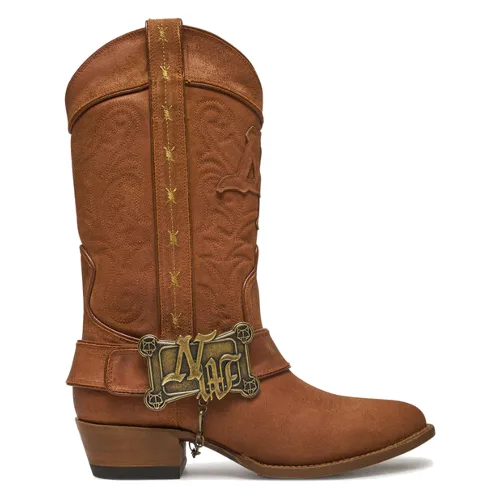 Kowbojki Naked Wolfe Outlaw 00021 Brązowy