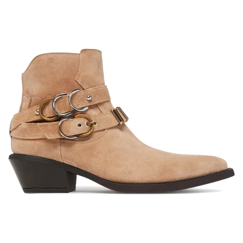 Kowbojki PINKO Tex 13 SD0343 P002 Beżowy