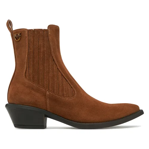 Kowbojki PINKO Tex 14 SD0345P002 Brązowy