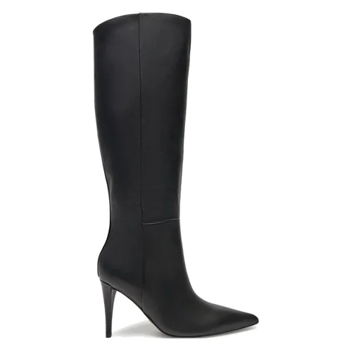 Kozaki Guess Sleigh FLFSLE LEA11 Czarny