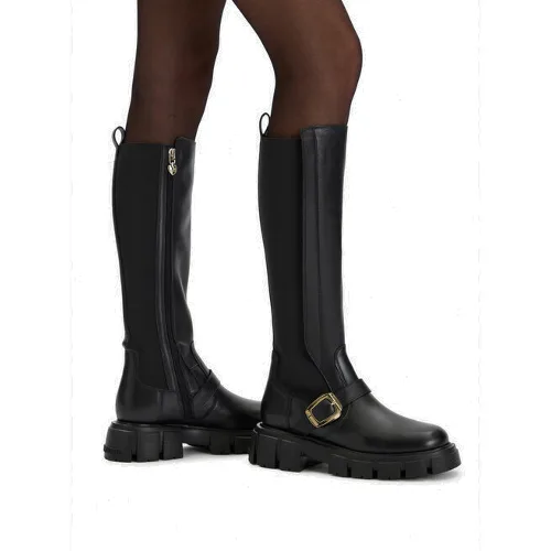 Kozaki LOVE MOSCHINO JA26015G1NIA000041 Czarny