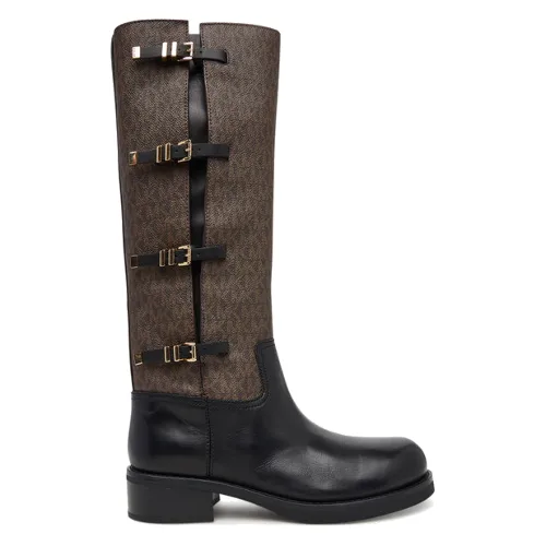 Kozaki MICHAEL Michael Kors Darrington 40F5DTFB7L Czarny