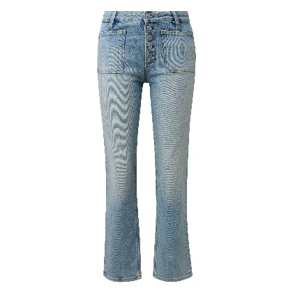 Krótkie dżinsy Catie / Slim Fit / High Rise / Ankle-Leg