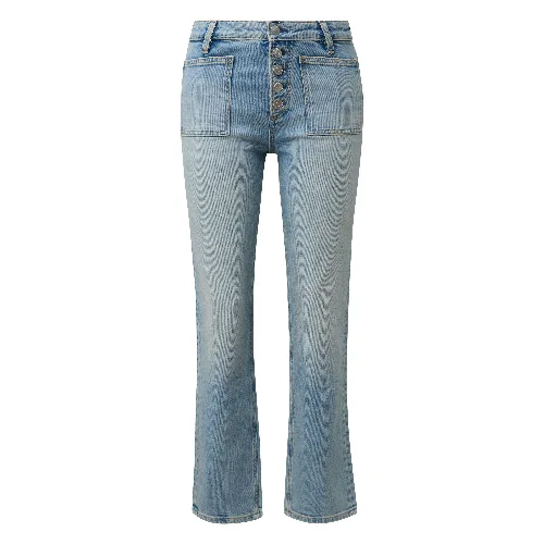 Krótkie dżinsy Catie / Slim Fit / High Rise / Ankle-Leg