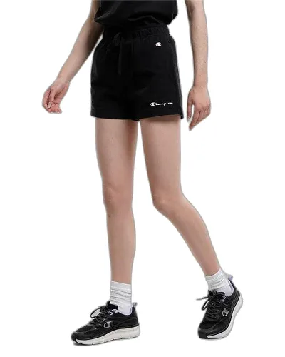 Krótkie Spodenki Sportowe Damskie Champion Shorts Czarny