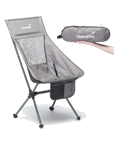 Krzesło kempingowe składane Compact, do 150 kg, ultra lekkie