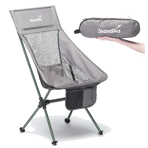 Krzesło kempingowe składane Compact, do 150 kg, ultra lekkie