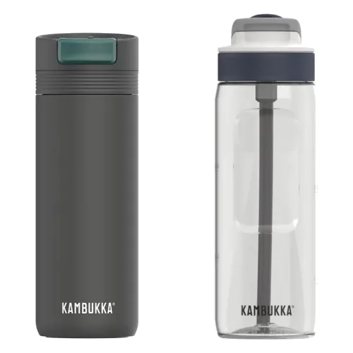 Kubek termiczny Cabo + Butelka na wodę Lagoon Zestaw Kambukka Coffee and Water