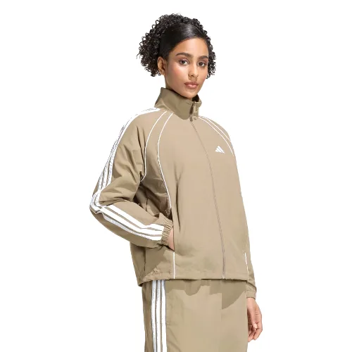 Kultowa bluza dresowa z tkaniny z 3 paskami
