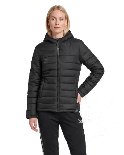 Kurtka damska HUMMEL hmlNORTH QUILTED HOOD JACKET WOMAN