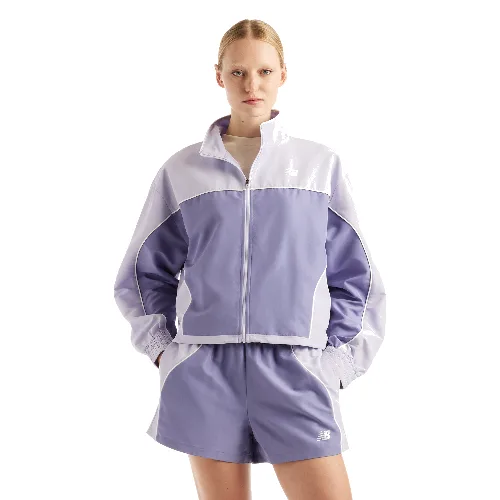Kurtka damska New Balance WJ6279FYDSV – fioletowa