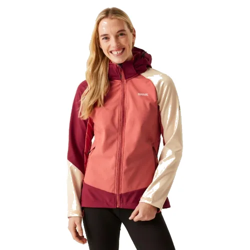 Kurtka damska softshell z kapturem Regatta Desoto X