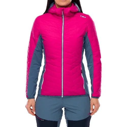 Kurtka hybrydowa damska CMP Yurexa Jacket Hybrid Fix Hood