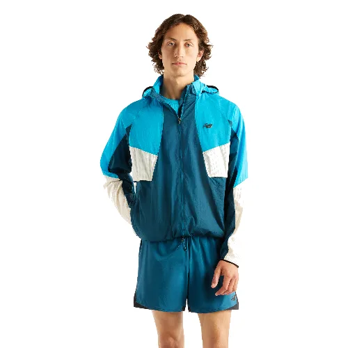 Kurtka męska New Balance MJ61U1I9STS – niebieska