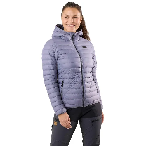 Kurtka Outdoor Wędrówki Kobieta Lofoten Warstwa Izolacyjna