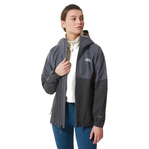 Kurtka przeciwdeszczowa damska The North Face DIABLO DYNAMIC szara NF0A555WZ0A