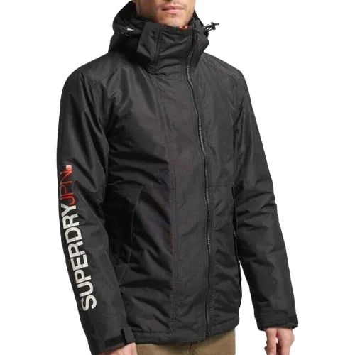 Kurtka przeciwwiatrowa z kapturem Yachter od SUPERDRY