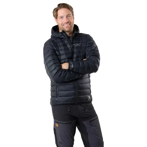 Kurtka puchowa Turystyka Męska Swedemount Himalaya Hood Odporna na wiatr