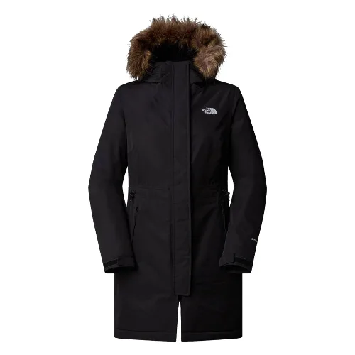 Kurtka z kapturem damska The North Face ZANECK czarna NF0A4M8YKX7