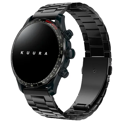 Kuura Inteligentny Zegarek FM2 - Czarny