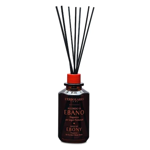 L'erbolario Accordo di Ebano Perfumy do patyczków zapachowych (dyfuzor) Dyfuzory zapachowe 200 ml