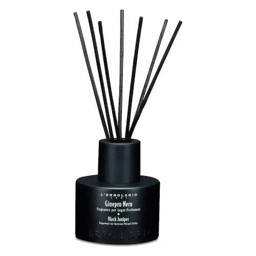 L'erbolario Ginepro Nero Perfumy do patyczków zapachowych (dyfuzor) Dyfuzory zapachowe 125 ml