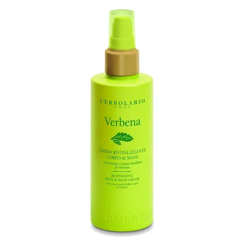 L'erbolario Verbena Rewitalizujący krem do ciała i rąk Balsamy do ciała 200 ml