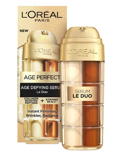 L'Oréal Paris Age Perfect Serum Le Duo with Collagen Peptides 30ml