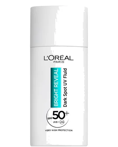 L'Oréal Paris Bright Reveal Dark Spot UV Fluid SPF 50+ with Niacinamide fluid rozjaśniający z niacynamidem 50 ml