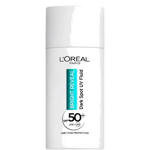 L'Oréal Paris Bright Reveal Dark Spot UV Fluid SPF 50+ with Niacinamide fluid rozjaśniający z niacynamidem 50 ml