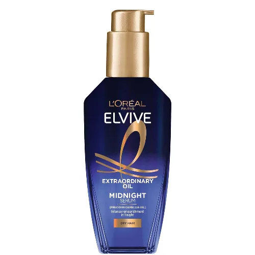 L'Oréal Paris Elvive Extraordinary Oil Midnight Renourishing Hair Treatment Serum for Dry Hair serum do włosów suchych 100 ml