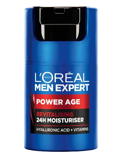 L'Oréal Paris Men Expert Power Age Moisturiser with Hyaluronic Acid krem nawilżający z kwasem hialuronowym 50 ml