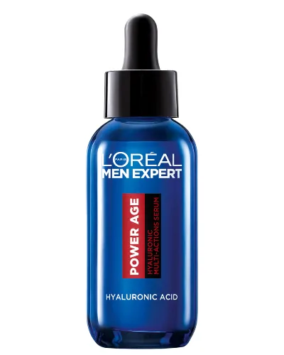 L'Oréal Paris Men Expert Power Age Serum with Hyaluronic Acid przeciwstarzeniowe serum nawilżające dla mężczyzn 30 ml